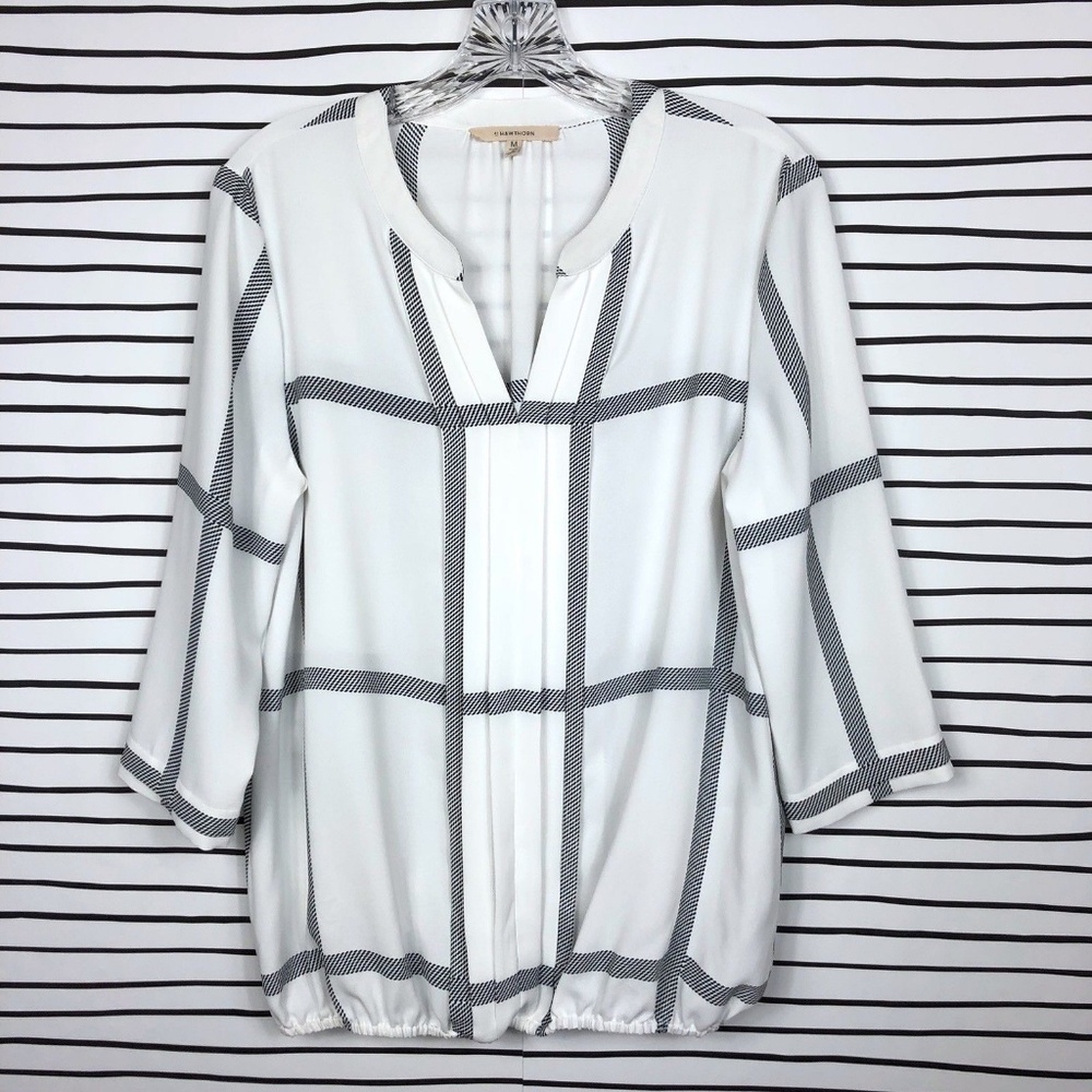 41 Hawthorne Black & White Blouse from Stitch Fix